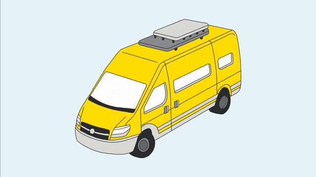 camper-van storage unit