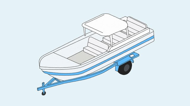 large-boat storage unit