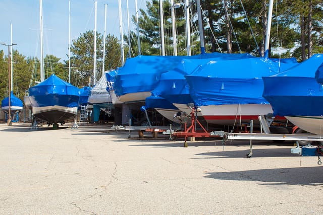 boat storage Fort Lee Virginia